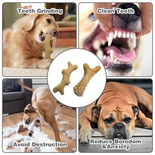 Load image into Gallery viewer, CARELAX Durable Dog Chew Toys for Aggressive Chewers - Real Bacon Flavor, Indestructible 2-Pack for Large Dogs, Medium &amp; X-Large Options Available， Size-2
