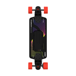 Electric Skateboard - Ultra-Lightweight 33.74" Drop-Through Deck, 14MPH Max, 9 Miles Range
