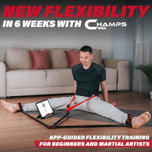Load image into Gallery viewer, Split Machine for Flexibility with Trainer APP – Adjustable 3 Bar Leg Stretcher to Boosts Range of Motion, Leg and Groin Flexibility with Split Stretcher Machine Timer, for Martial Arts, MMA, Yoga
