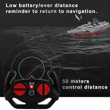 Load image into Gallery viewer, Ssccgym Remote Controlled Warship Battleship Aircraft Carrier 10km/h 4WD 2.4G RC Boat On Water Lakes Pools Exhibits Models
