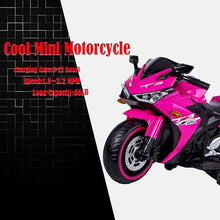 Load image into Gallery viewer, Electric Ride-On Motorcycle for Kids with 12V Motor, Training Wheels, Manual Throttle
