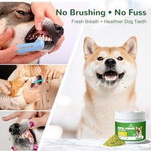Load image into Gallery viewer, Vetriuntrix Dog Dental Powder, 150g Dental Powder for Dogs Teeth Cleaning and Breath Fresh, Dog Dental Care with Natural Enzymes, Probiotics, Tartar Remover and Plaque Off
