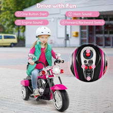 Load image into Gallery viewer, Costzon Kids Motorcycle, 6V Battery Powered Ride on Chopper Motorcycle w/Horn, Headlight
