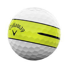 Load image into Gallery viewer, Callaway Golf Chrome Tour 360 Stripe Golf Ball (Yellow)
