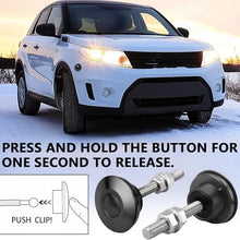 Load image into Gallery viewer, Doaho Packs of 2 Quick Release Hood Latch 2.44" Universal Aluminum Hood Pins Kit for Car Truck Racing Aftermarket Security Locking Clip Fasteners - Black
