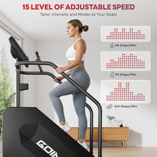 Load image into Gallery viewer, Goimu T1 Stair Stepper Machine, 550Lbs Commercial Grade Stair Climber for Home  (Black)
