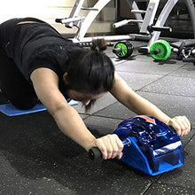 Load image into Gallery viewer, Ab Roller for Abs Workout Abdominal Exercise Rollers, Abdominal Roller 4 Wheels Muscle Exerciser
