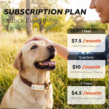 Load image into Gallery viewer, DBDD Smart GPS Tracker for Dogs - Real-Time Location &amp; AI Health Assistant, Waterproof Electronic Fence Collar for Escape
