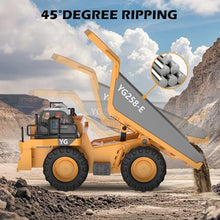 Load image into Gallery viewer, ADTHLIER Remote Control Excavator (11-Channel), Dump Truck, Bulldozer, Loader (9-Channel)4-Pack
