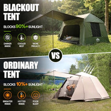 Load image into Gallery viewer, Night Cat Inflatable Camping Tent: 60 Second Easy Set Up for 4 Persons
