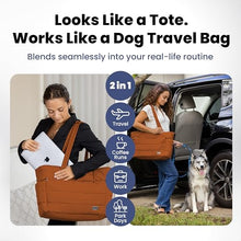 Load image into Gallery viewer, Rubyloo Puffer Dog Travel Bag for Dog Moms, Diaper Bag with Travel Bowls
