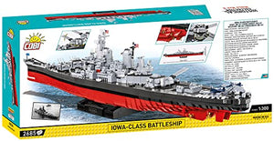 Historical Collection World War II Iowa-Class Battleship, 4-in-1 Executive Edition, 2685 pieces