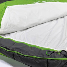 Load image into Gallery viewer, SylvanSport Cloud Layer Sleeping Bag for Adults - Adjustable Layers for 3-4 Season use - Integrated Cotton Sheet
