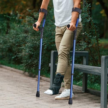 Load image into Gallery viewer, VEVOR Forearm Crutches for Adults, 11-Level Height Adjustable Walking Crutches with 4-Level Upper Cuff,  1 Pair (350LBS)
