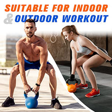 Load image into Gallery viewer, RitFit Neoprene Coated Kettlebell Weight Set, Solid Cast Iron
