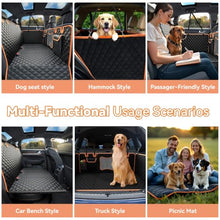 Load image into Gallery viewer, Back Seat Extender for Dogs,Dog Car Seat Cover for Back Seat with Hard Bottom Holds 500 lbs,Car Seat Protector,Waterproof Extender for Dogs,Pet Bed for Full Size F150/RAM1500/Silverado Crew Cab Pickup
