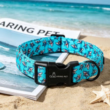 Load image into Gallery viewer, ARING PET Summer Dog Collar, Cute Blue Shark Pet Collars with Quick Release Buckle for Puppy Small Medium Large Boy Girl Dogs-XS
