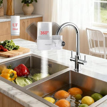 Load image into Gallery viewer, Vortopt 360°Rotating Water Filter Faucet, NSF/ANSI 42 Certified 400 Gallons
