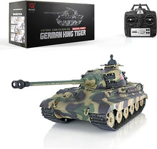 Load image into Gallery viewer, Heng Long US in Stock 2.4G 1/16 Tk7.0 Plastic RTR RC Tank Toys - German King Tiger
