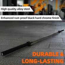 Load image into Gallery viewer, Fitvids 7ft Olympic Barbell 45LBS for Weightlifting and Powerlifting, 2 Inch Strength Training Bar - Green
