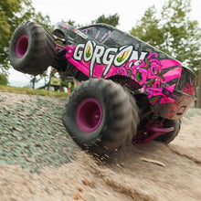 Load image into Gallery viewer, RC Truck 1/10 Gorgon 2 Wheel Drive RTR Brushed Monster Truck Battery &amp; Charger Included Purple
