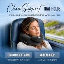 Load image into Gallery viewer, BCOZZY Neck Brace Pillow - Patented Relief for Neck Pain and Supportive Sleep-Soft, Washable, and Adjustable for Comfortable Resting. Gray Large

