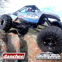 Load image into Gallery viewer, Redcat Racing Danchee Ridgerock 1/10 Scale 4WD Electric RC Rock Crawler – RC Truck RTR with 2.4GHz Radio, Dual Motors, 4-Wheel Steering, USB Charger with RC Crawler Li-ion Battery
