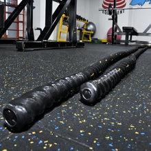 Load image into Gallery viewer, Fitvids Battle Rope 1.5Inch 2 Inch Diameter Poly Dacron 30 FT – 40 FT – 1.5-Inch, 30FT – Black
