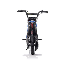 Load image into Gallery viewer, Kids Ride On 24V Electric Toy Motocross Motorcycle Dirt Bike-XXL Large, Speeds up to 14.29MPH,Dual Suspension, Blue

