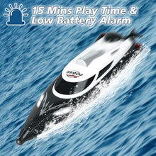 Load image into Gallery viewer, Podleer RC Boat-Remote Control Boat for Adults-High Speed 35+ KPH for Pool (Black)
