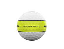 Load image into Gallery viewer, Callaway Golf Chrome Soft Golf Balls (360 Stripe (Yellow)
