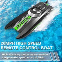 Load image into Gallery viewer, volantexrc Remote Control Boats for Pools and Lakes 20+MPH AtomicXS High Speed RC Boat for Adults
