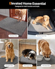 Load image into Gallery viewer, Dog Door Mat for Muddy Paws, 36"x60" Soft Chenille Absorbent Front Door Mat
