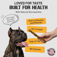 Load image into Gallery viewer, Dog Chits Braided Bully Sticks for Dogs &amp; Puppies - 100% Beef Pizzle, High Protein, Low Fat Dog Chew Sticks - Baked, Low-Odor – Long-Lasting, Keep Dogs Engaged &amp; Happy - Made in USA - 12inch, 3Pack
