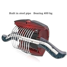 Load image into Gallery viewer, Perfect Fitness Ab Carver Pro Roller Wheel With Built In Spring Resistance, At Home Core Workout Equipment, Red
