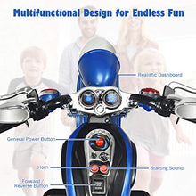 Load image into Gallery viewer, Costzon Kids Motorcycle, 6V Battery Powered Ride on Chopper Motorcycle w/Horn, Headlight
