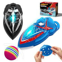 Load image into Gallery viewer, fromeasy 2-Pack Mini RC Boats with Floating Ball – 2.4GHz Remote Control Boats for Pools &amp; Lakes
