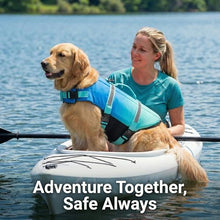 Load image into Gallery viewer, Doglay Dog Life Jacket, Life Vest for Swimming and Boating, Adjustable Puppy Life Jacket with Reflective Stripes, Superior Buoyancy Pet Swimming Vest for Small Medium and Large Dogs

