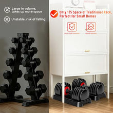 Load image into Gallery viewer, 25/55lb Adjustable Dumbbell Set of 2, 5-in-1/10-in-1 Free Weights with Anti-Slip Texture Handle for Exercise, Fitness Equipment Set for Home Gym Strength Training, Suits Both Men and Women(Red 55LBS Pair)
