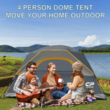 Load image into Gallery viewer, CAMPROS CP Tents for Camping 2/4/6 Person, Waterproof Windproof Dome Tent
