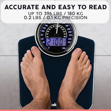 Load image into Gallery viewer, Adamson Hybrid 2-in-1 Analog &amp; Digital Weighing Scale for Body Weight up to 400lbs
