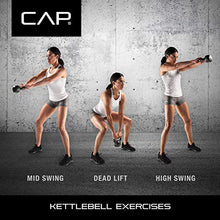 Load image into Gallery viewer, WF Athletic Supply Hammerstone Painted Cast Iron Kettlebells, Available in 10-80 Pounds
