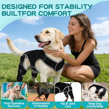 Load image into Gallery viewer, WZXOZYNG Dog Leg Braces for Torn ACL Hind Leg, Adjustable Dog Knee Brace with 4 Stabilizers, for Dogs with Torn ACL/CCL, Luxating Patella, Ligament Issues &amp; Hip Dysplasia, Small to Large Dogs (XL)
