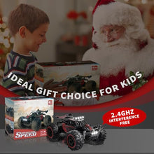 Load image into Gallery viewer, Carox Remote Control Car, 2.4GHz 25KM/H High Speed RC Car, 1:18 Off-Road Monster Truck

