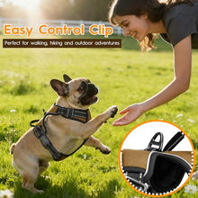 Load image into Gallery viewer, No Pull Dog Harness, No-Choke Soft Padded Reflective Dog Vest Harness with Front Clip &amp; Top Handle, 2 Quick-Release Buckles, Adjustable for Small Medium Large Dogs
