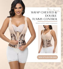 Load image into Gallery viewer, SHAPSHE Waist Trainer Corset for Women Tummy Control Body Shaper Vest - Khaki M
