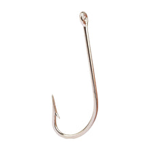 Load image into Gallery viewer, Mustad 3407 O'Shaughnessy Forged Saltwater Hook DuraTin Size 7/0 100-Pack
