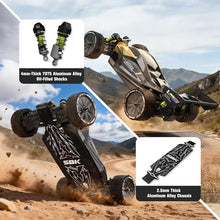 Load image into Gallery viewer, RIAARIO 1/10 Brushless RC Cars, RTR, Beginner, MAX 50+ MPH, Metal Drivetrain
