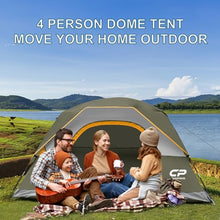 Load image into Gallery viewer, CAMPROS CP Tents for Camping 2/4/6 Person, Waterproof Windproof Dome Tent
