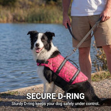 Load image into Gallery viewer, Doglay Dog Life Jacket with Rescue Handle, Dog Life Vest for Swimming Boating, Adjustable Reflective Puppy Swim Vest with Superior Buoyancy for Small Medium Large Dogs
